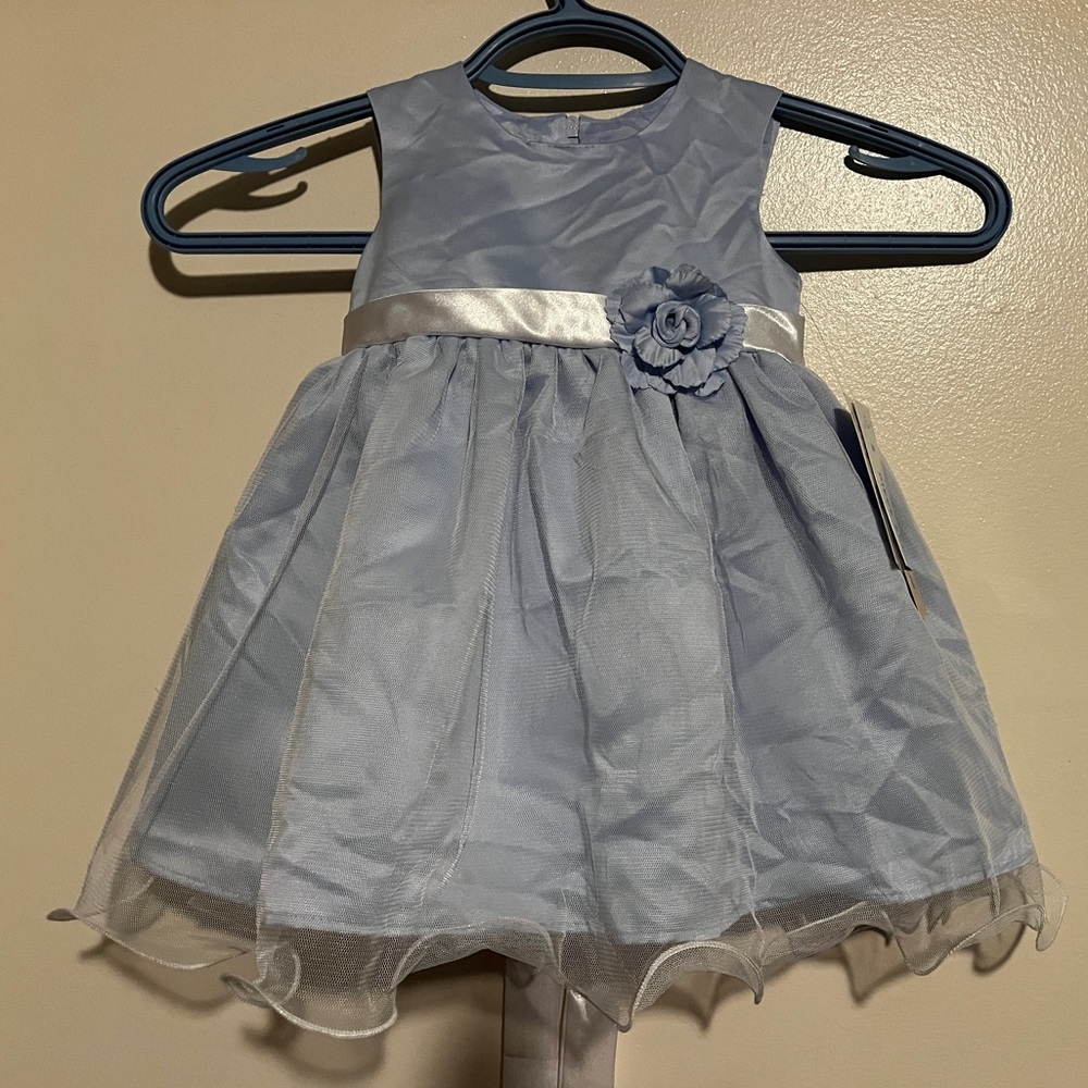 BNWT PURPLE ROSE GIRLS 12MNTHS TUILLE DRESS